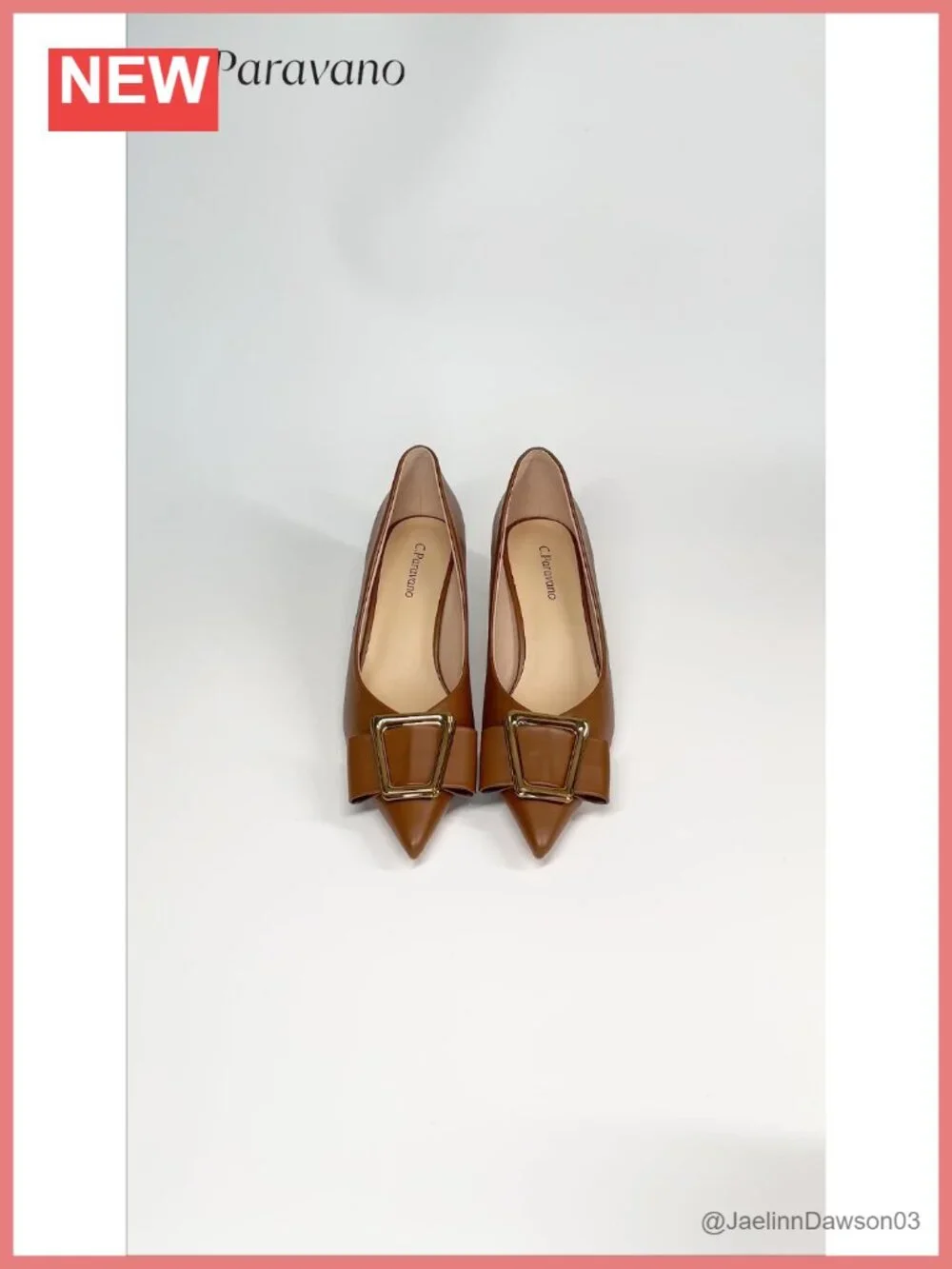 Womens Kitten Heel Pumps Handcrafted Leather Dress Shoes Pointed Toe Memory Foam